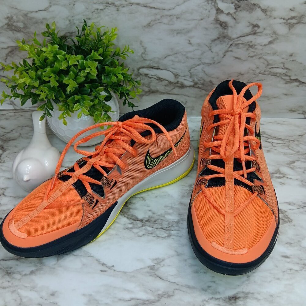 NEW Nike Kyrie Flytrap VI Orange Trance Yellow Strike Men’s Shoes Size 9.5